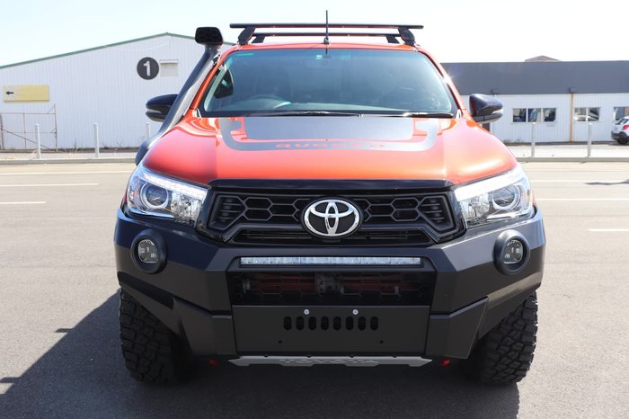 2018 Toyota Hilux Rugged X GUN126R 4X4 Dual Range Orange