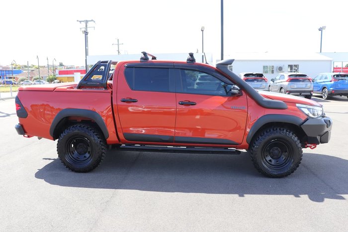 2018 Toyota Hilux Rugged X GUN126R 4X4 Dual Range Orange