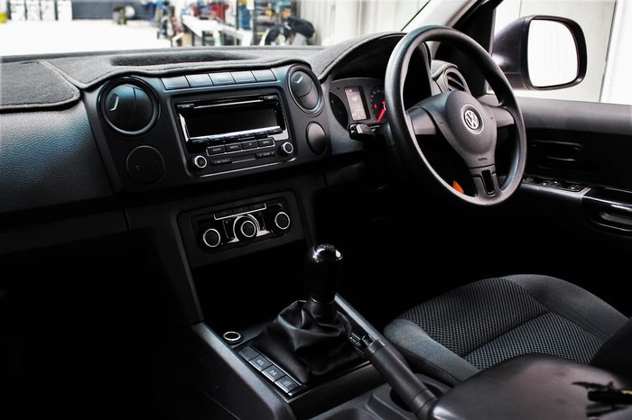 2011 Volkswagen Amarok TDI400 2H MY12 4X4 Dual Range White