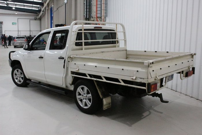 2011 Volkswagen Amarok TDI400 2H MY12 4X4 Dual Range White