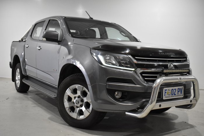 2016 Holden Colorado LT RG MY16 4X4 Dual Range Satin Steel Grey