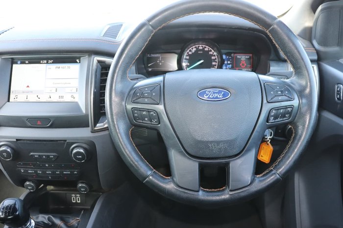 2018 Ford Ranger Wildtrak PX MkII MY18 4X4 Dual Range White