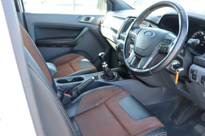 2018 Ford Ranger Wildtrak PX MkII MY18 4X4 Dual Range White