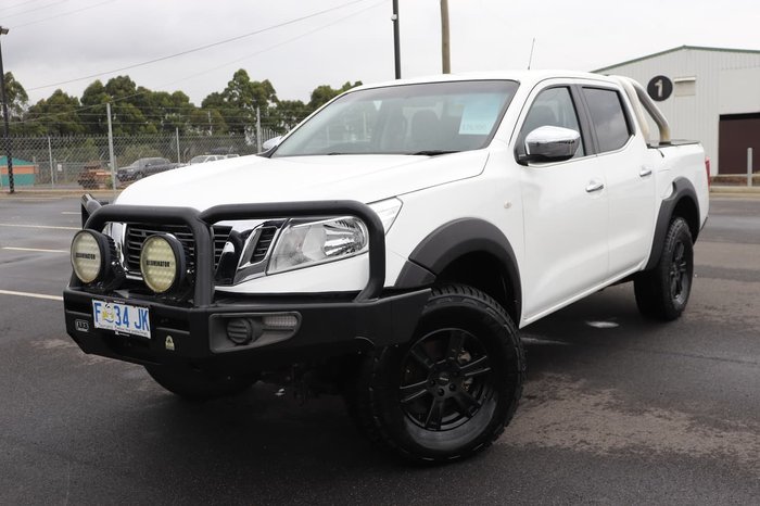 2016 Nissan Navara RX D23 4X4 Dual Range White