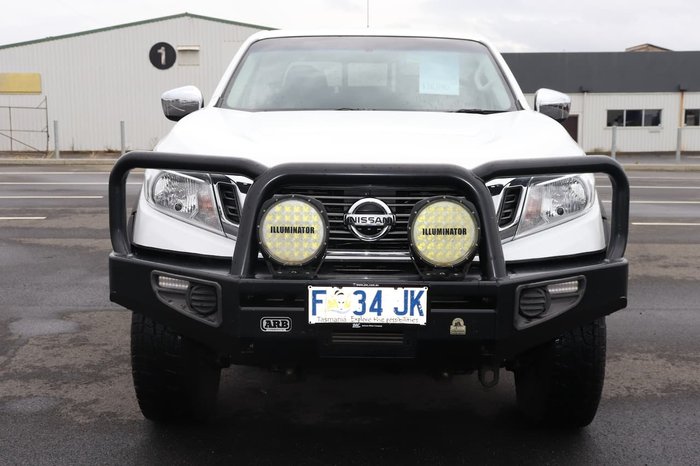2016 Nissan Navara RX D23 4X4 Dual Range White