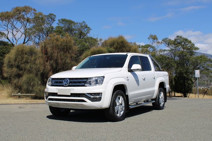 2018 Volkswagen Amarok TDI550 Sportline 2H MY19 4X4 Constant White