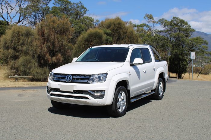 2018 Volkswagen Amarok TDI550 Sportline 2H MY19 4X4 Constant White
