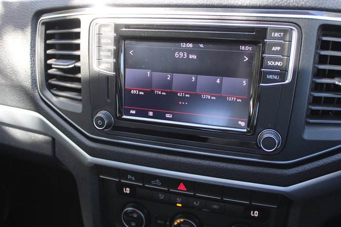 2018 Volkswagen Amarok TDI550 Sportline 2H MY19 4X4 Constant White