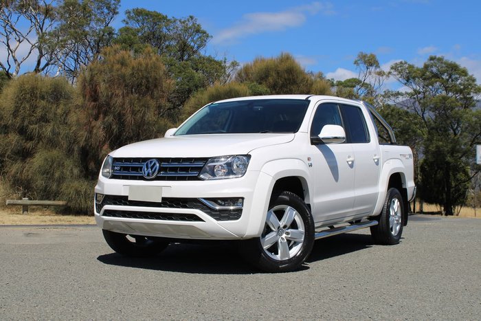 2018 Volkswagen Amarok TDI550 Sportline 2H MY19 4X4 Constant White