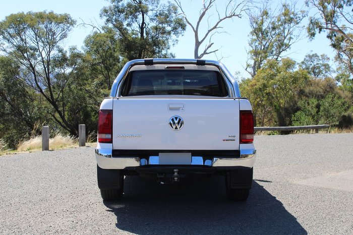 2018 Volkswagen Amarok TDI550 Sportline 2H MY19 4X4 Constant White