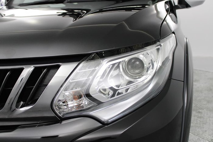 2017 Mitsubishi Triton Exceed MQ MY17 4X4 Dual Range Black