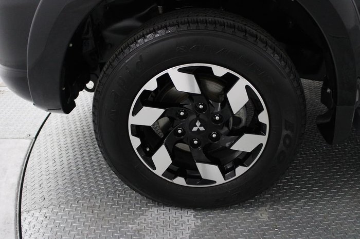 2017 Mitsubishi Triton Exceed MQ MY17 4X4 Dual Range Black