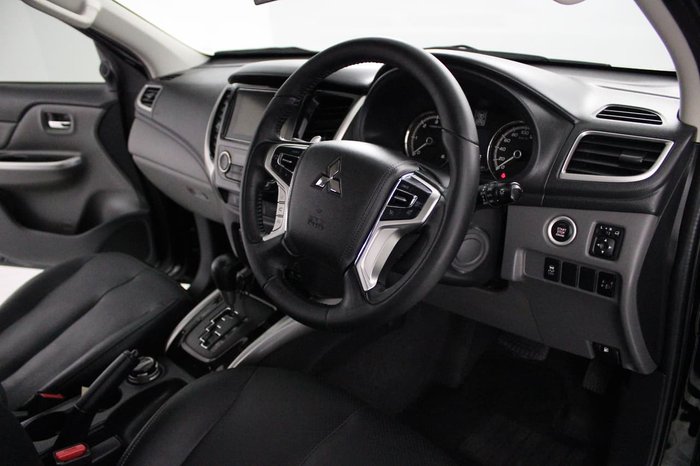 2017 Mitsubishi Triton Exceed MQ MY17 4X4 Dual Range Black