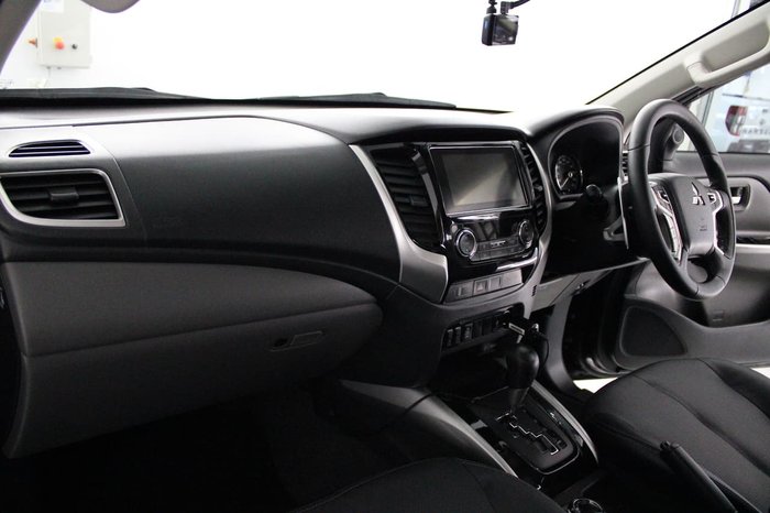 2017 Mitsubishi Triton Exceed MQ MY17 4X4 Dual Range Black