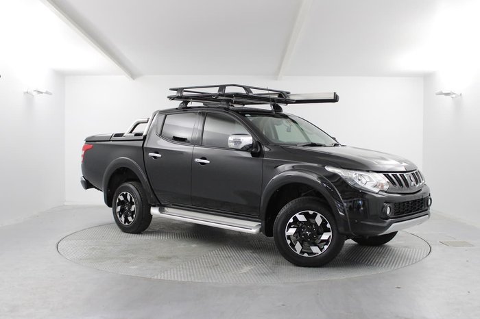 2017 Mitsubishi Triton Exceed MQ MY17 4X4 Dual Range Black