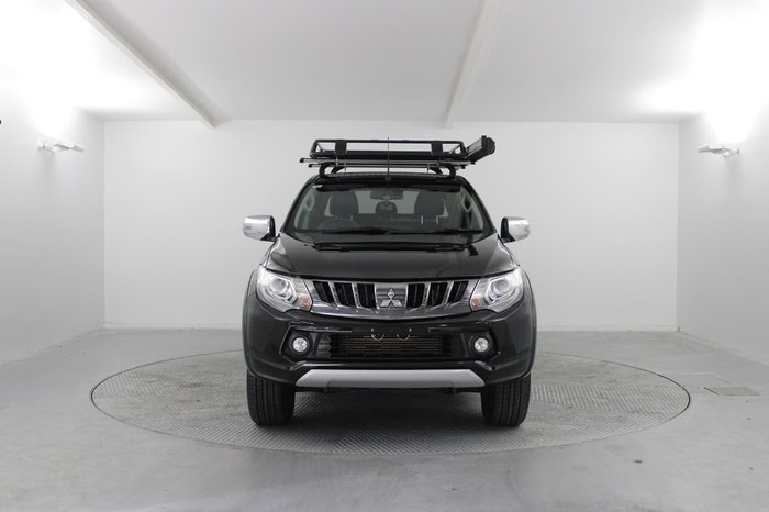 2017 Mitsubishi Triton Exceed MQ MY17 4X4 Dual Range Black