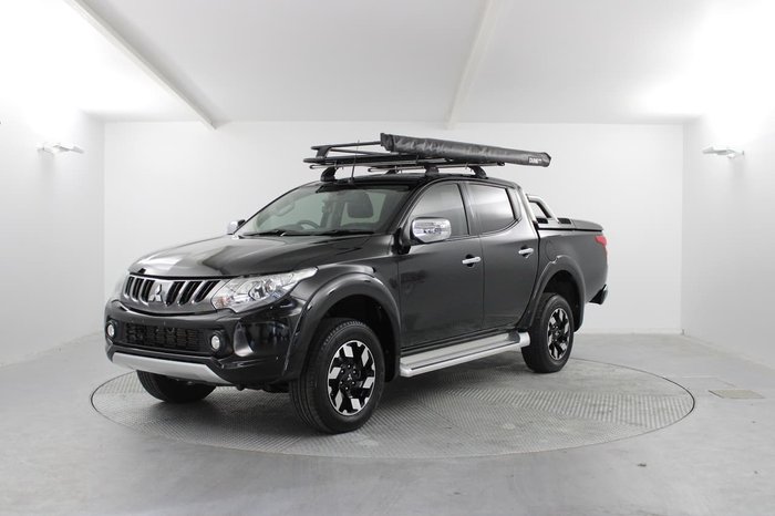 2017 Mitsubishi Triton Exceed MQ MY17 4X4 Dual Range Black