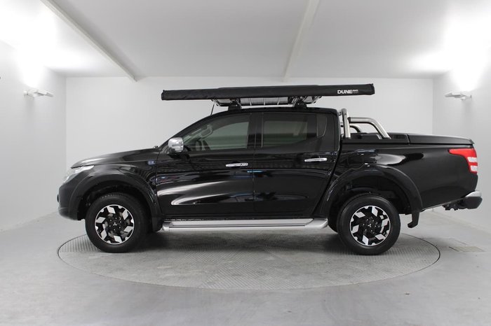 2017 Mitsubishi Triton Exceed MQ MY17 4X4 Dual Range Black