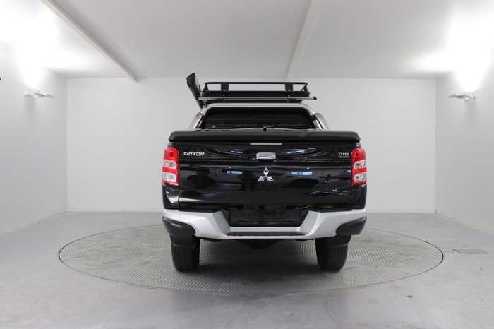 2017 Mitsubishi Triton Exceed MQ MY17 4X4 Dual Range Black