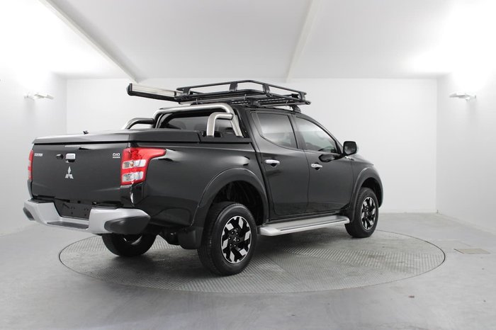 2017 Mitsubishi Triton Exceed MQ MY17 4X4 Dual Range Black