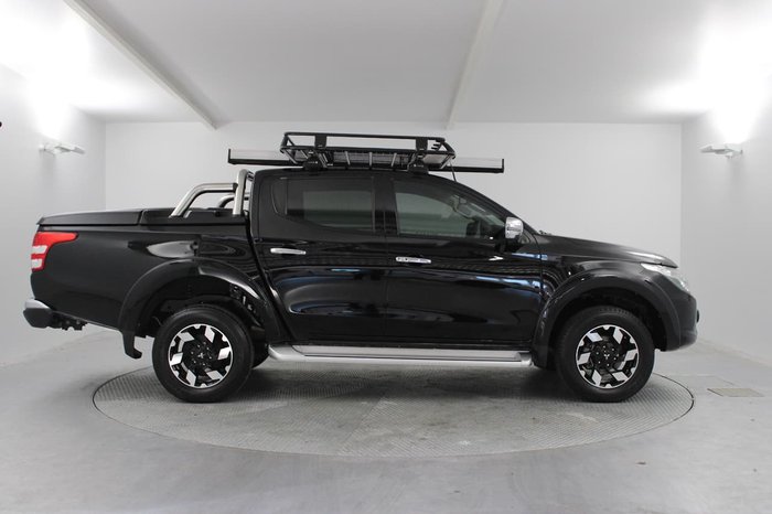 2017 Mitsubishi Triton Exceed MQ MY17 4X4 Dual Range Black