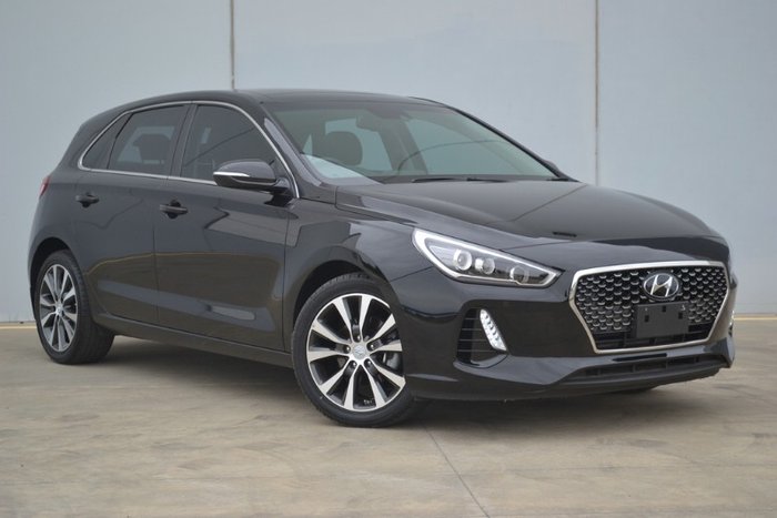 2017 Hyundai i30 Premium PD MY18 PHANTOM BLACK