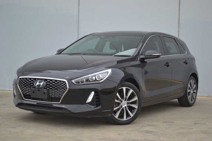 2017 Hyundai i30 Premium PD MY18 PHANTOM BLACK