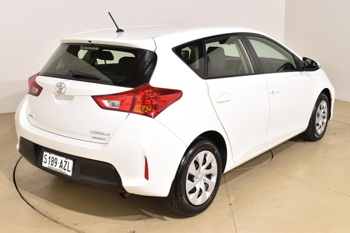 2013 Toyota Corolla Ascent ZRE182R White