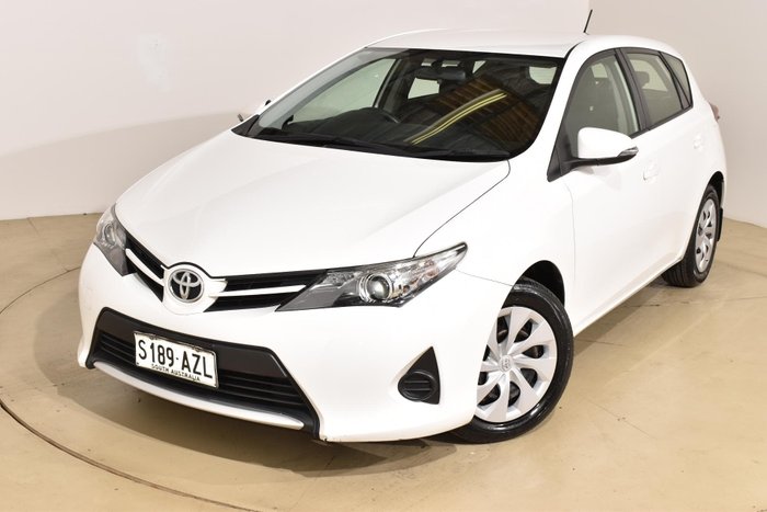 2013 Toyota Corolla Ascent ZRE182R White
