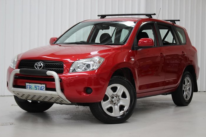 2007 Toyota RAV4 CV ACA33R 4X4 On Demand Red