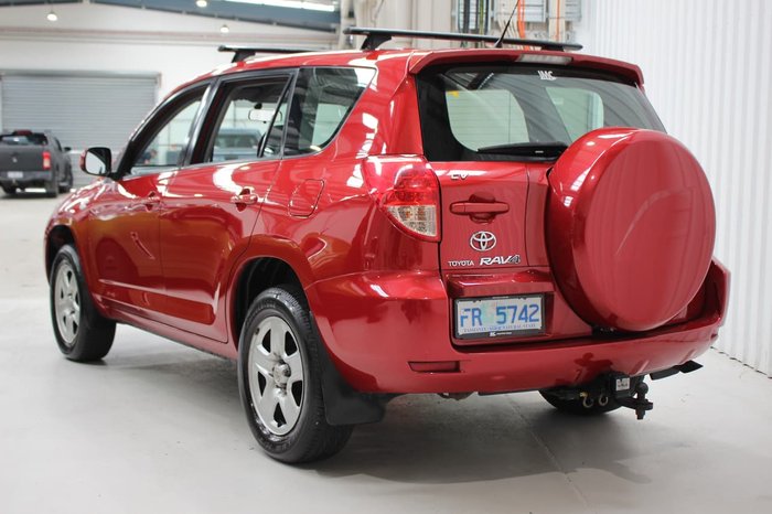 2007 Toyota RAV4 CV ACA33R 4X4 On Demand Red