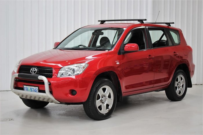 2007 Toyota RAV4 CV ACA33R 4X4 On Demand Red