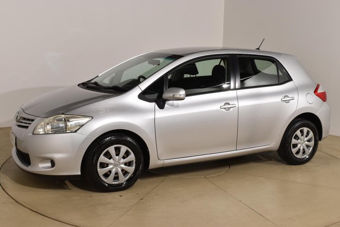 2010 Toyota Corolla Ascent ZRE152R MY10 Sterling Silver