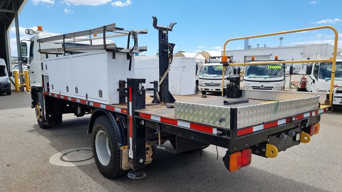 2008 HINO 500 SERIES WHITE