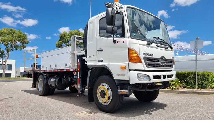2008 HINO 500 SERIES WHITE