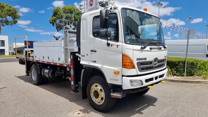 2008 HINO 500 SERIES WHITE