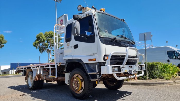 2006 ISUZU FSS550 WHITE
