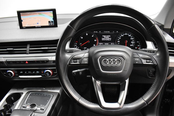 2017 Audi Q7 TDI 4M MY17 Four Wheel Drive Black