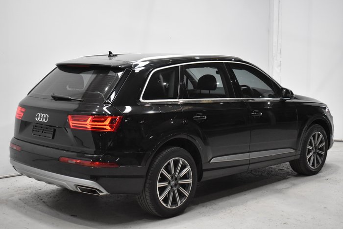 2017 Audi Q7 TDI 4M MY17 Four Wheel Drive Black