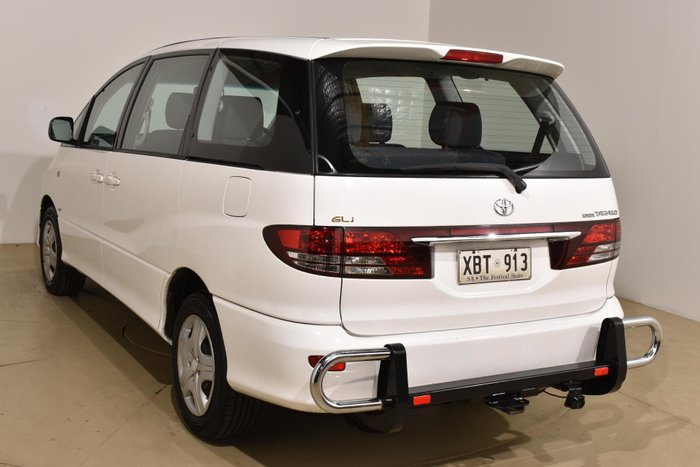 2004 Toyota Tarago GLi ACR30R MY03 Powder White