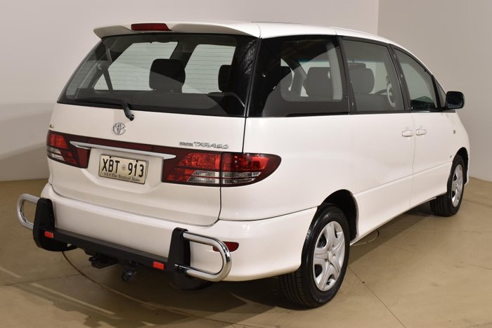 2004 Toyota Tarago GLi ACR30R MY03 Powder White