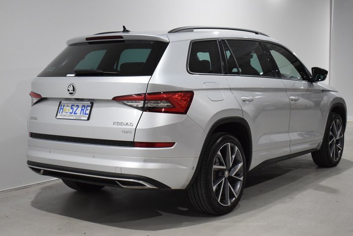 2018 SKODA Kodiaq 132TSI Sportline NS MY18.5 4X4 Brilliant Silver