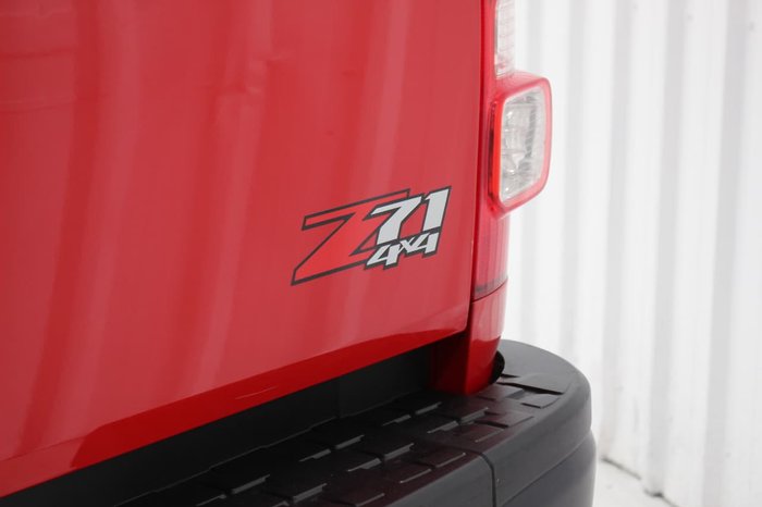 2016 Holden Colorado Z71 RG MY17 4X4 Dual Range Red