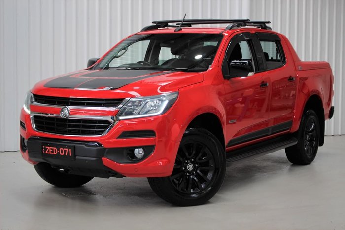 2016 Holden Colorado Z71 RG MY17 4X4 Dual Range Red