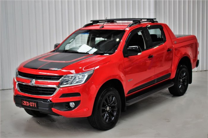2016 Holden Colorado Z71 RG MY17 4X4 Dual Range Red