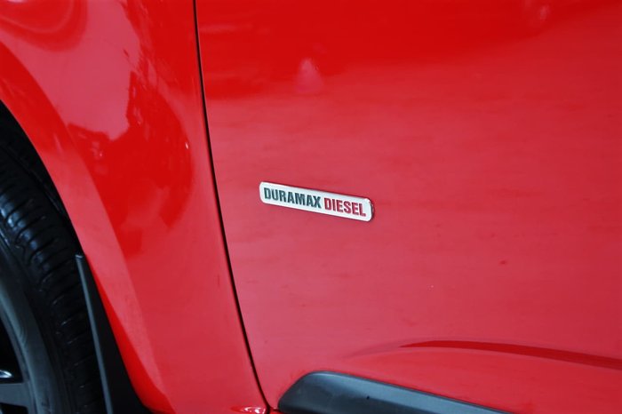 2016 Holden Colorado Z71 RG MY17 4X4 Dual Range Red