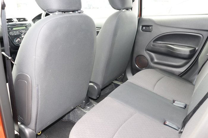 2016 Mitsubishi Mirage ES LA MY17 Orange