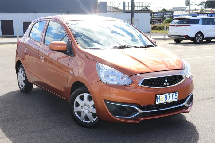 2016 Mitsubishi Mirage ES LA MY17 Orange