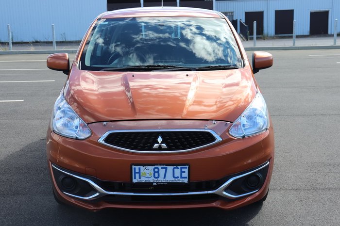 2016 Mitsubishi Mirage ES LA MY17 Orange