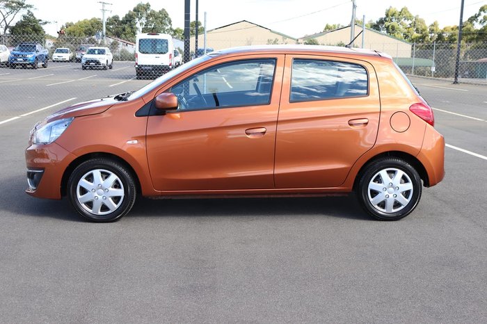 2016 Mitsubishi Mirage ES LA MY17 Orange